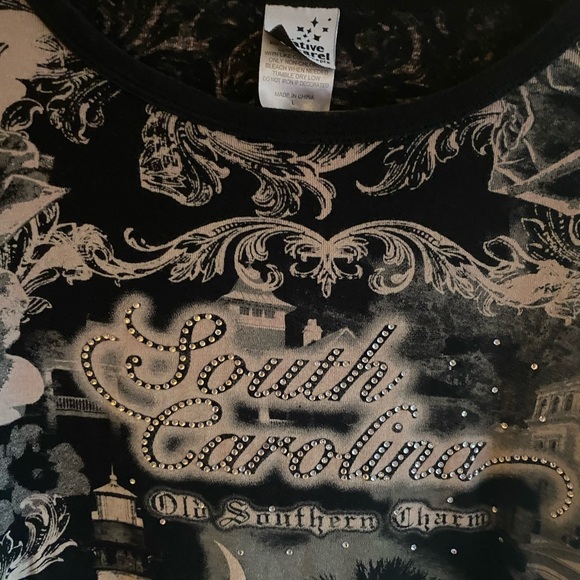 Fun South Carolina embellished tee - Picture 3 of 3